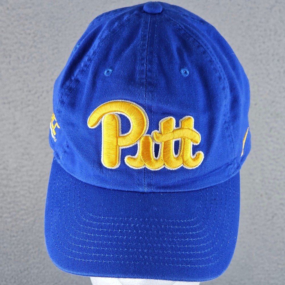 Nike Hat Mens OS Blue Pitt Panthers Heritage 86 ACC Embroidered Adjustable Cap